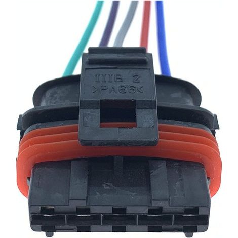 Bosch DJ7066B-3.5-21 6-poliger Kfz-Gaspedalstecker, Kabelbaum 1928403202 -- Einzelstecker