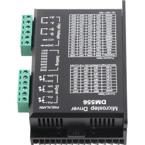 DM556 2-Phasen-Schrittmotortreiber 42/57 Schrittmotortreiber 24–50 V DC (1/5)