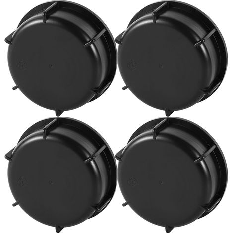 4 pièces S1008 IBC Couverture de réservoir Bouchon d'extrémité Tuyau d'arrosage Adaptateurs de robinet Outils pour tonneau de réservoir d'eau de pluie (1/5)
