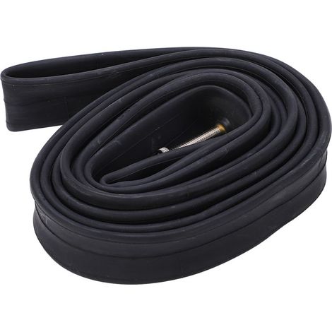 Chambre à air vélo 700x20/28C caoutchouc butyle valve française allongée 48mm pour route VTT remplacement (1/5)