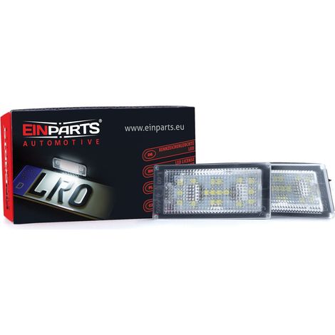 Luces LED para matrícula, 6000 K, blanco frío, 12 V, CANBUS, para BMW Serie 7 E65/E66 (2001-2008) (1/4)