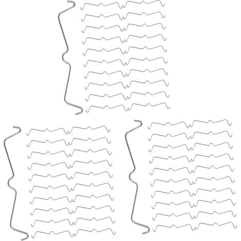 Series Fixing Clips for Perforated Boards Stainless Steel