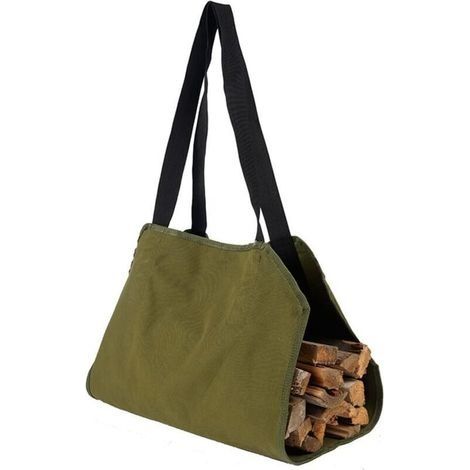 Firewood Storage Bag Multifunctional Portable Canvas Bag Storage Bag (1/3)