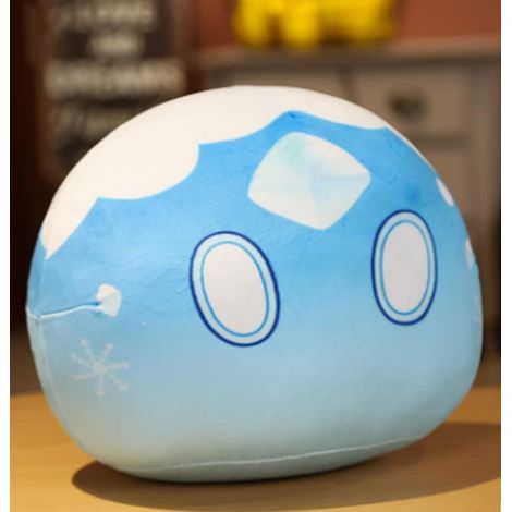 Peluche monstre de slime, poupée en peluche, oreiller doux (glace, oreiller de 30 cm)