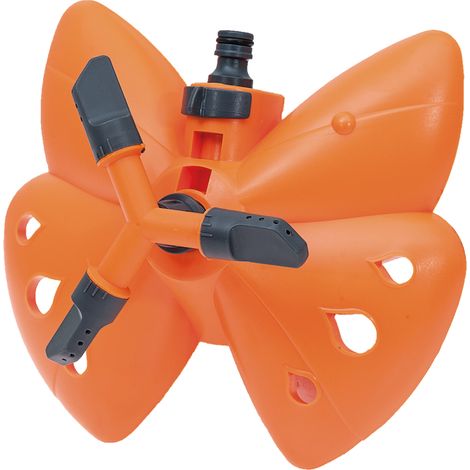 Irrigatore da giardino a forma di farfalla, arancione YM8107
