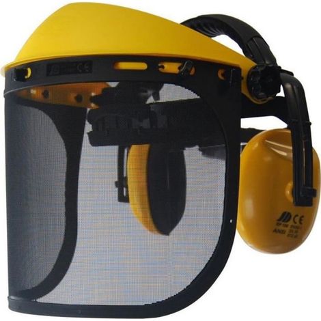 JARDIN PRATIQUE Visière de protection - Écran grillagé extra large avec anti bruit (1/4)