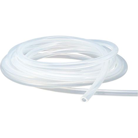 Tube en Silicone Flexible Qualité Alimentaire 2mm ID x OD 4mm épaisseur de 1mm tuyau d'eau transparent 5 mètres (1/5)
