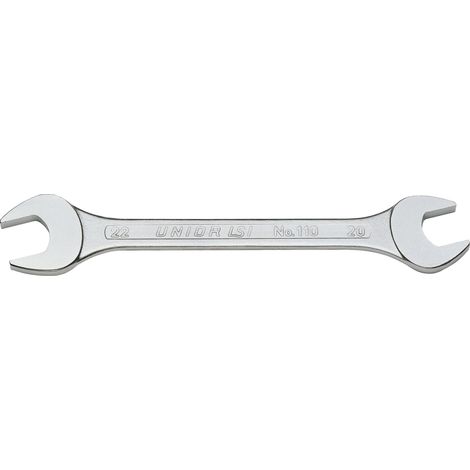 Unior CHIAVE A FORCHETTA DOPPIA Art. 110 mm. 21x23 4.00 pz