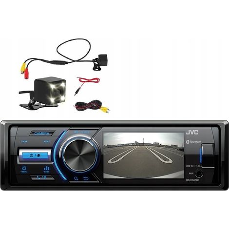 Autoradio JVC KD-X560BT 1DIN con schermo LCD, Bluetooth, lettore MP3 e telecamera posteriore. (1/5)