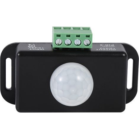 LED-Bewegungsmelder-Schalter, DC 12V/24V PIR-Infrarot-Bewegungsmelder-Schalter für LED-Streifen zur Körpersicherheit (1/5)