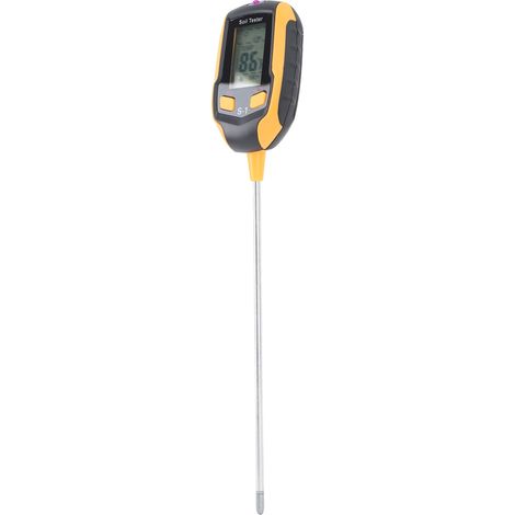 4-in-1 Bodenthermometer, Bodenfeuchtigkeitsmesser, pH-Wert-, Licht- und Temperaturmesser für Pflanzen, Garten, Landwirtschaft, Umweltmessgerät (1/5)