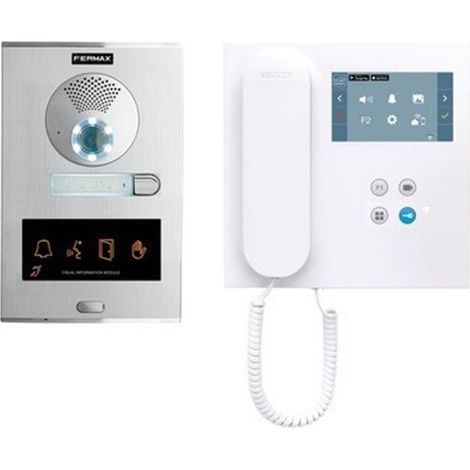KIT Videoportero City OTO Duox Plux Wifi FERMAX 49081 1 Linea