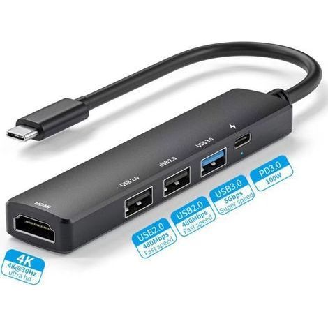 Émetteur-récepteur Bluetooth 5.4 - Convertisseur audio sans fil 2-en-1 pour casque ou enceinte Bluetooth (1/5)