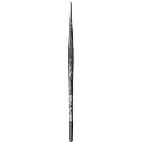 Pinceau - Repiqué - Fibres synthétiques - Aquarelle - Da Vinci - Colinéo - 5526 - N°3/0 (1/2)