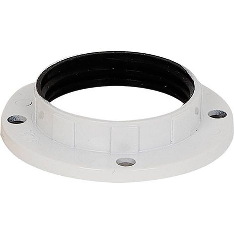 GHIERA PER PORTALAMPADA E14 - Ø 43 mm. colore nero