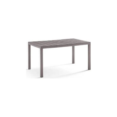 TAVOLO KING 146X86XH74CM TORTORA