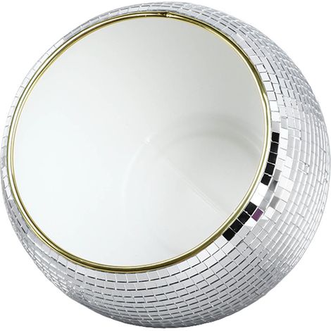 Porte-filtre 51 mm à 2 oreilles, sans fond, en acier inoxydable, pour cafetière Delonghi ECO310, finition palissandre noir. (1/5)