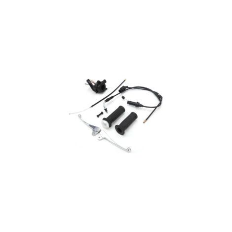Kit de commutateur d'allumage et poignée d'accélérateur pour Yamaha YZinger 50 et PeeWee PW50 Matériaux ABS et PVC Installation facile (1/5)