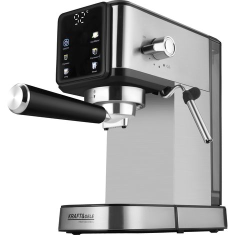 Espressomaschine 1500W mit Touchbedienung und Dampfdüse (1/5)