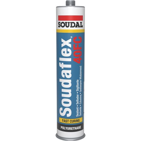 Soudal SIGILLANTE POLIURETANICO ''SOUDAFLEX 40FC'' ml. 300, col. Bianco