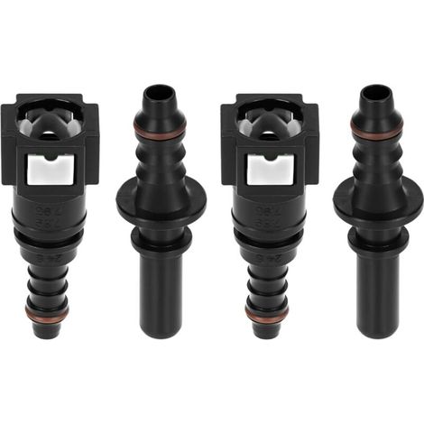 gerade Kraftstoffleitungsverbinder 7,89 mm auf 8 mm, Schnellverschluss-Nylonverbinder (1/5)