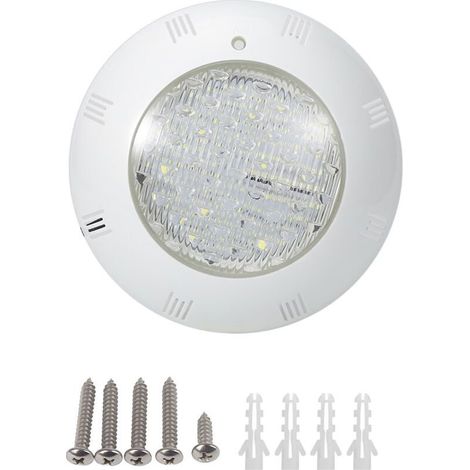 15W AC12V LED lumière blanche lumière sous-marine IP68 étanche éclairage de piscine RVB