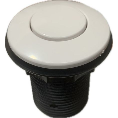 Pulsante pneumatico Ø45.7 in ABS bianco (1/2)