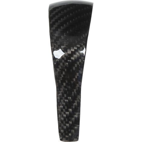 Copertura pomello cambio in fibra di carbonio, nero lucido, per interni, leva del cambio, ricambio per Cayenne 958 2011-17 (1/5)