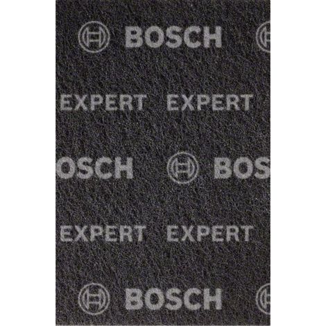 BOSCH PROFESSIONAL FOGLI ABRASIVI IN TESSUTO NON TESSUTO EXPERT N880 (PER LAMIERE DI ACCIAIO, 152 X 229 MM, GRANA EXTRA CUT S, A (1/4)