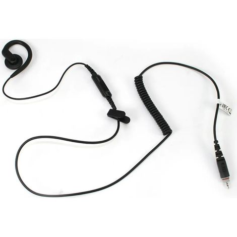 Motorola PMLN8078A Auricular Con Micrófono PTT Jack 2,5 Mm Twist-And-Lock Para Radios CLPe CLP446e
