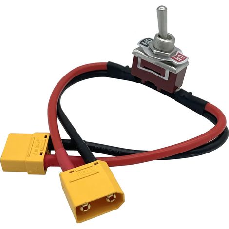 Xt90 xt90h plug alimentation à découpage de courant élevé pour RC Aircraft drone ESC batterie (1/5)