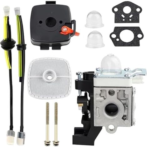 Kit carburateur pour débroussailleuse Echo SRM-225 SRM225i GT225, remplace A021001690 RB-K93 avec joints de filtre à air (1/5)