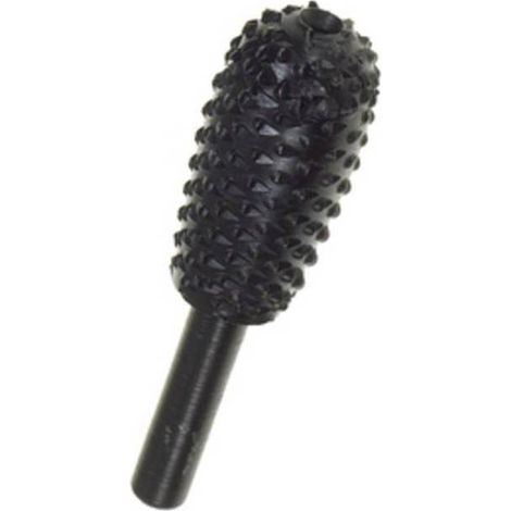 POGGI 436.00 RASPA CONICA BOMBATA GAMBO D 6 MM