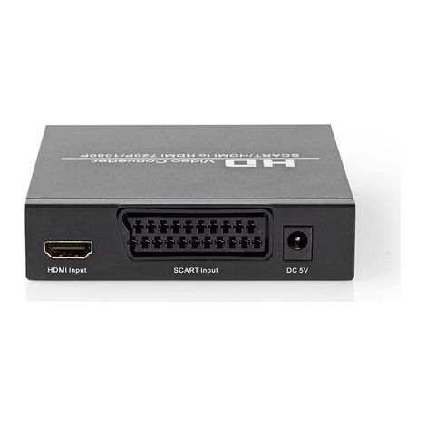 Nedis Conversor SCART a HDMI™ | Unidireccional - Entrada SCART | Salida HDMI™ NE550715202 (1/5)