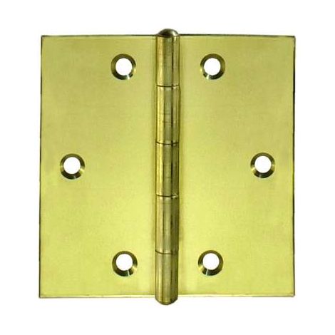 Connex, DY200613, Cerniere 60 x 60 mm, ottone, antiquariato, 2 pezzi