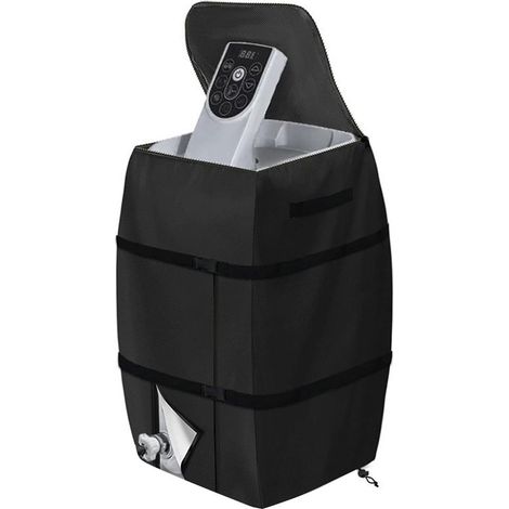 Cover Pour Pompe Chauffe-Eau Spa - 43x38x54 cm - Universel - Protection Extérieure - 1 Pièce