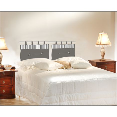 Sticker mural trompe l'oeil 160x60cm pour déco maison d'hôtes, tête de lit, décoration intérieure. (1/5)
