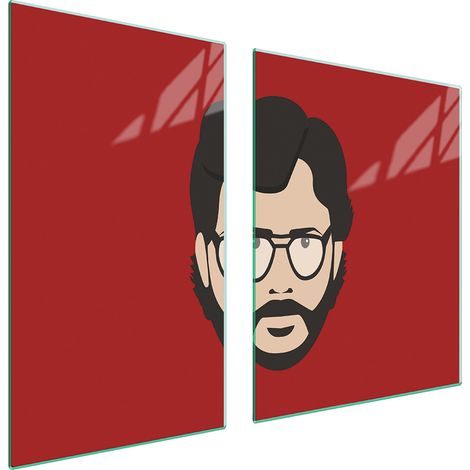 PLATO DE VIDRIO Y TABLA DE CORTAR 100x52 HOMBRES (1/5)