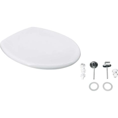 Sedile WC Copriwater Termoindurente Bianco Compatibile Selnova (1/4)