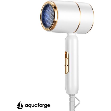 Sèche cheveux portable pliable 800 W 21000 tr min ions négatifs (1/5)