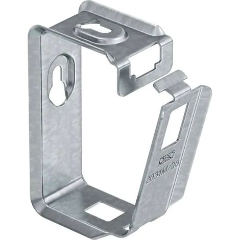 Sujeción de conductos obo bettermann sammelhalter 30 cables acero