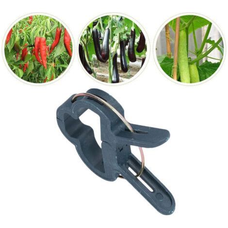 100PCS Clip de support de plante Pince de fixation de jardin Pince de fixation de jardin Outils de greffage pour serres,S (1/3)