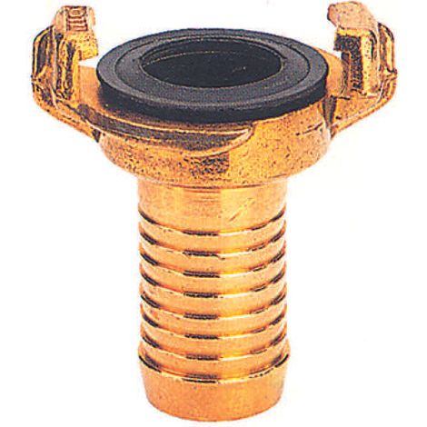 Raccordo rapido baionetta con portagomma ottone - mm.25  1