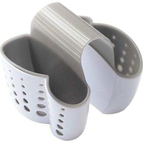 Lntyq Organisateur d'évier pour le caddy de cuisine organisateur porte-ustensiles de cuisine porte-éponge cuisine salle de bain rangement (1PC)