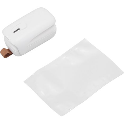 Scelleuse de sacs 2 en 1 en ABS, machine portable de scellage de sacs alimentaires et de collations avec couteau de poche à ressort (1/5)