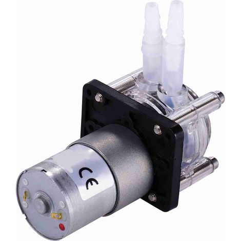 Pompe péristaltique GROTHEN DC 24V avec tube en silicone, pompe à eau haute pression, pompe à vide doseuse, auto-amorçante, anti-corrosion, réglable pour aquarium, laboratoire, analyse chimique, dosag (1/3)