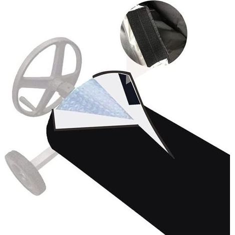 Couverture Enrouleur Bâche Piscine En Tissu Imperméable Housse De Protection Pour Couverture Solaire Couverture Pour Bâche Solaire Pour Piscine Couverture De Protection Piscine Extérieur Intérieur..DE (1/5)
