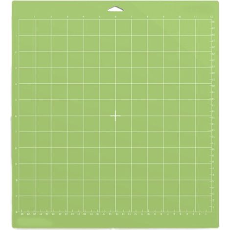 Lot de 3 planches à découper pour papier et carton, pour couture, marquées, 12 × 12 pouces, vert (1/5)