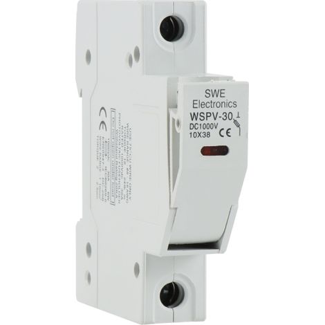 Portafusibles 10X38Mm 1000V 32A     IluminaShop (1/2)