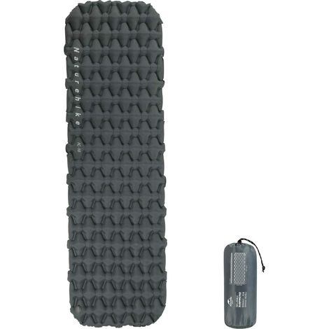 Matelas Camping Portable de Couchage Individuel 6,5 cm d'épaisseur Matelas de Couchage Gonflable Outdoor Compact et résistant à l'humidité pour la randonnée,Le Backpacking,Le Camping (1/5)
